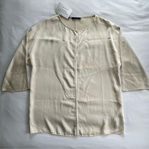 The Row Silk Blouse